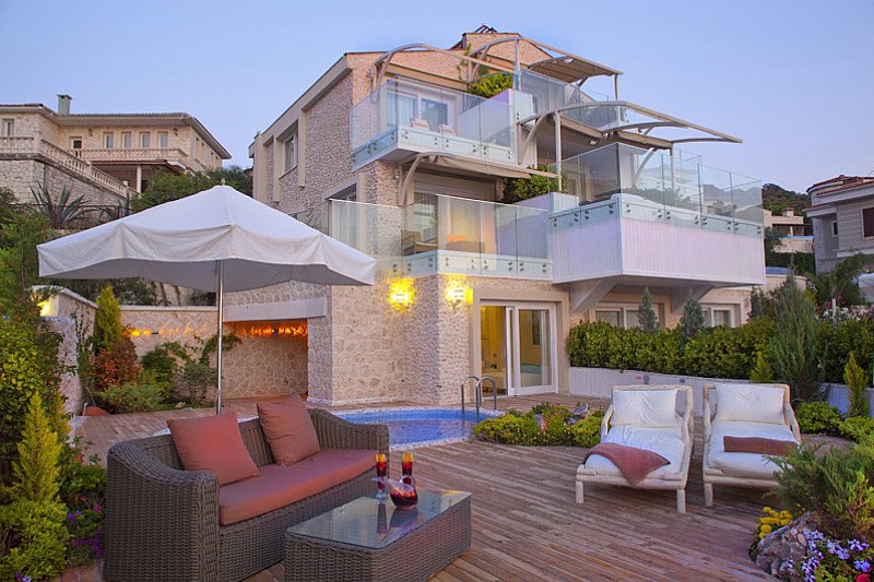 Peninsula Gardens, Kas, Lykische Küste, Türkei