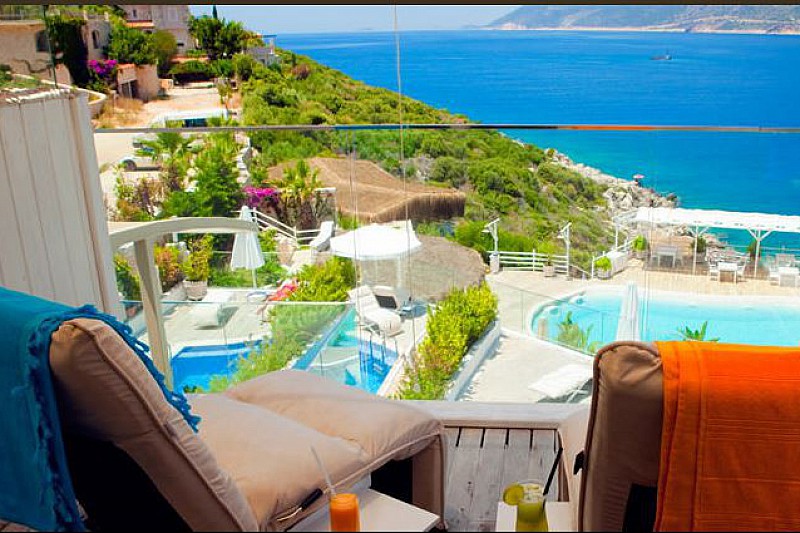 Peninsula Gardens, Kas, Lykische Küste, Türkei